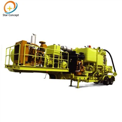 Trailer Double Pump Cementing